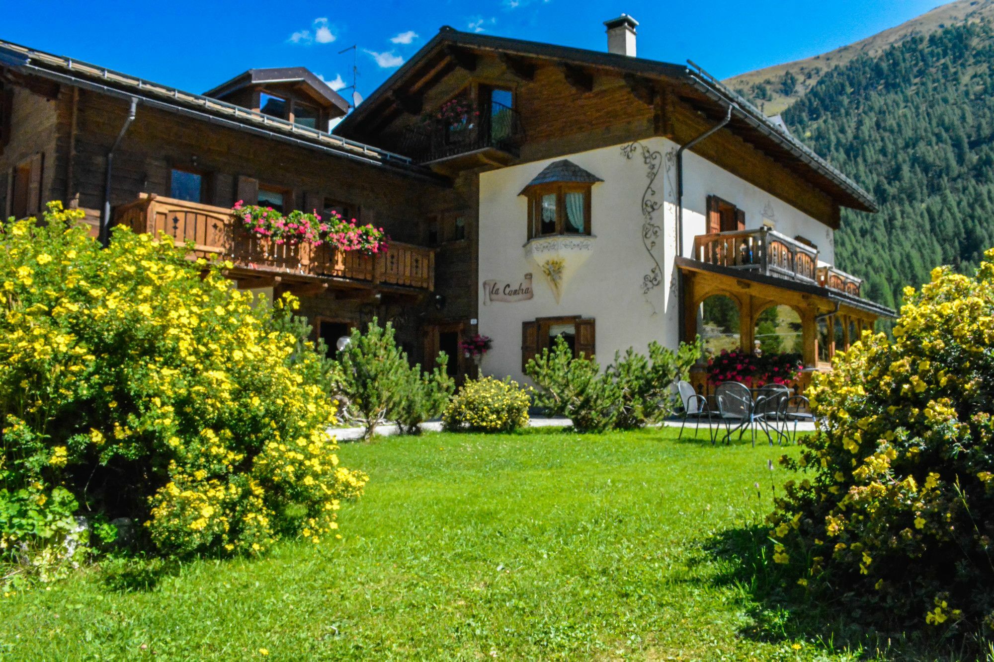 Chalet Cambra Livigno Exteriér fotografie